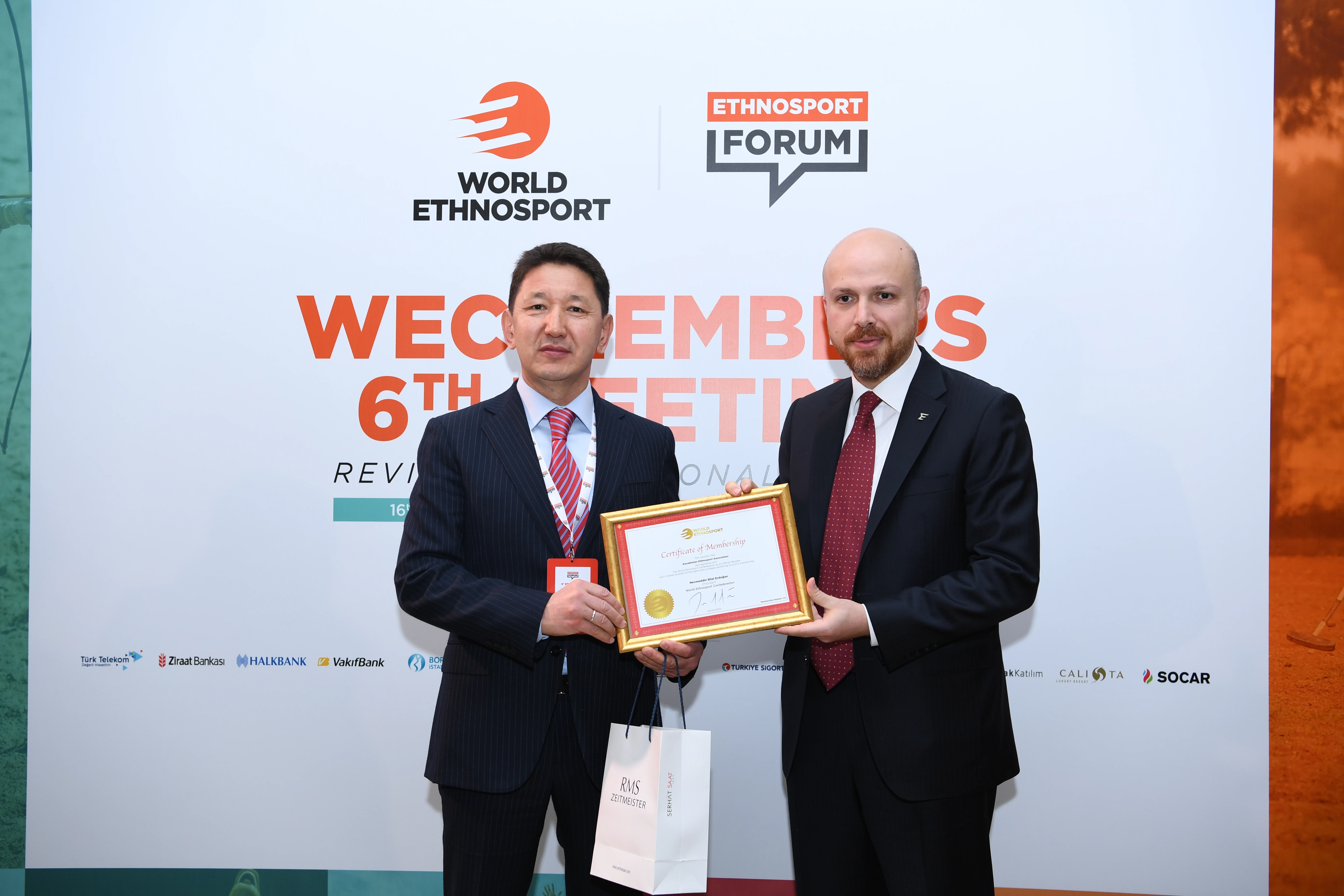 ۇلتتىق سپورت قاۋىمداستىعى بۇكىلالەمدىك ەتنوسپورت كونفەدەراتسياسىنىڭ رەسمي مۇشەسى بولدى