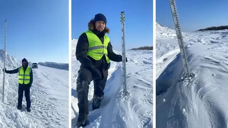 بيىل جاۋعان قار مولشەرى نورمادان ەكى ەسە كوپ – قازگيدرومەت
