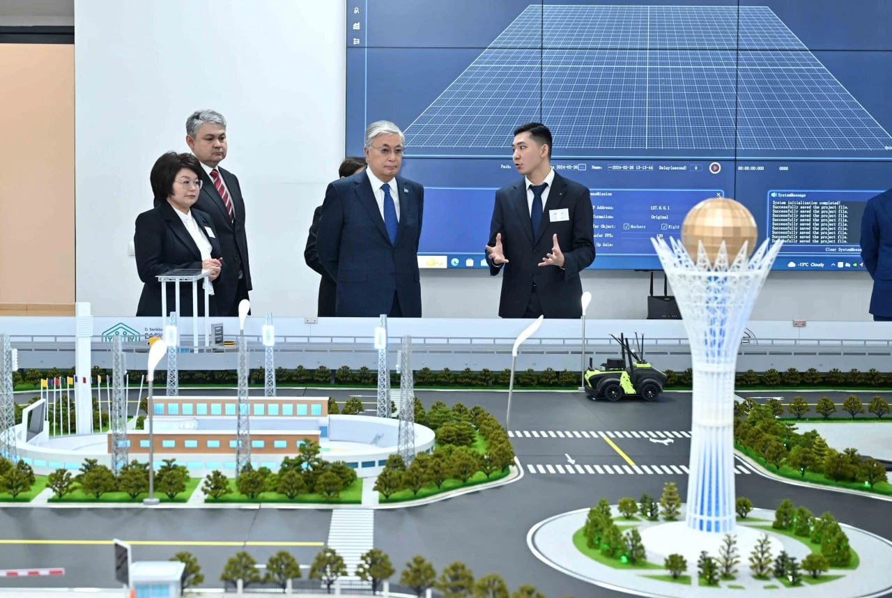 پرەزيدەنت وسكەمەندەگى «لۋ بان شەبەرحاناسىنىڭ» جۇمىسىمەن تانىستى