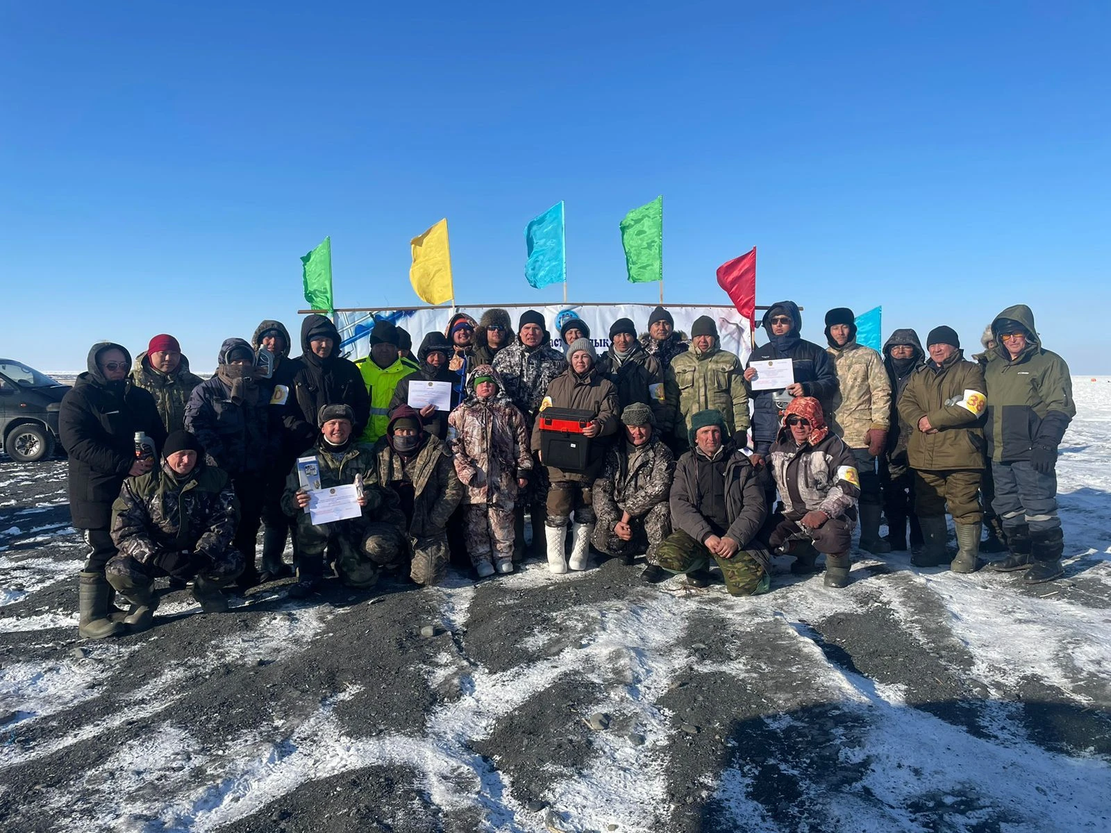 الاكولدەگى بالىق اۋلاۋ سايىسى