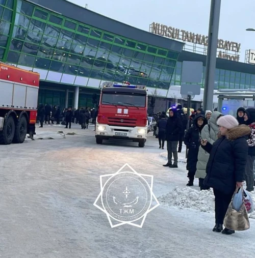 استانا اۋەجايىنان ءورت شىقتى