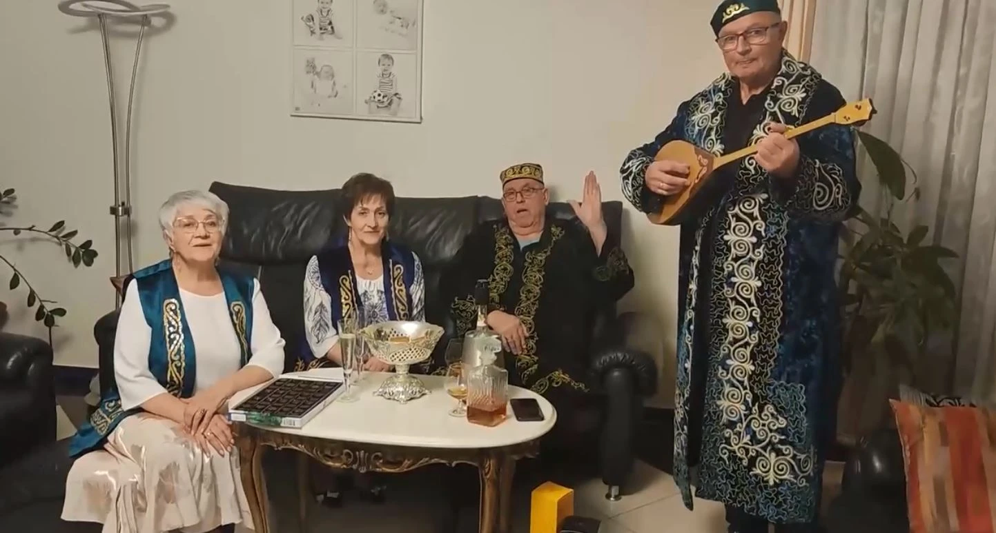 گەرمانيادا تۇراتىن جەرلەستەرىمىز قازاق ەلىنە العىس ايتتى