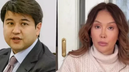 جەلىدە جابىلعان جالا. بيشىمباەۆتىڭ بۇرىنعى ايەلى مالىمدەمە جاسادى