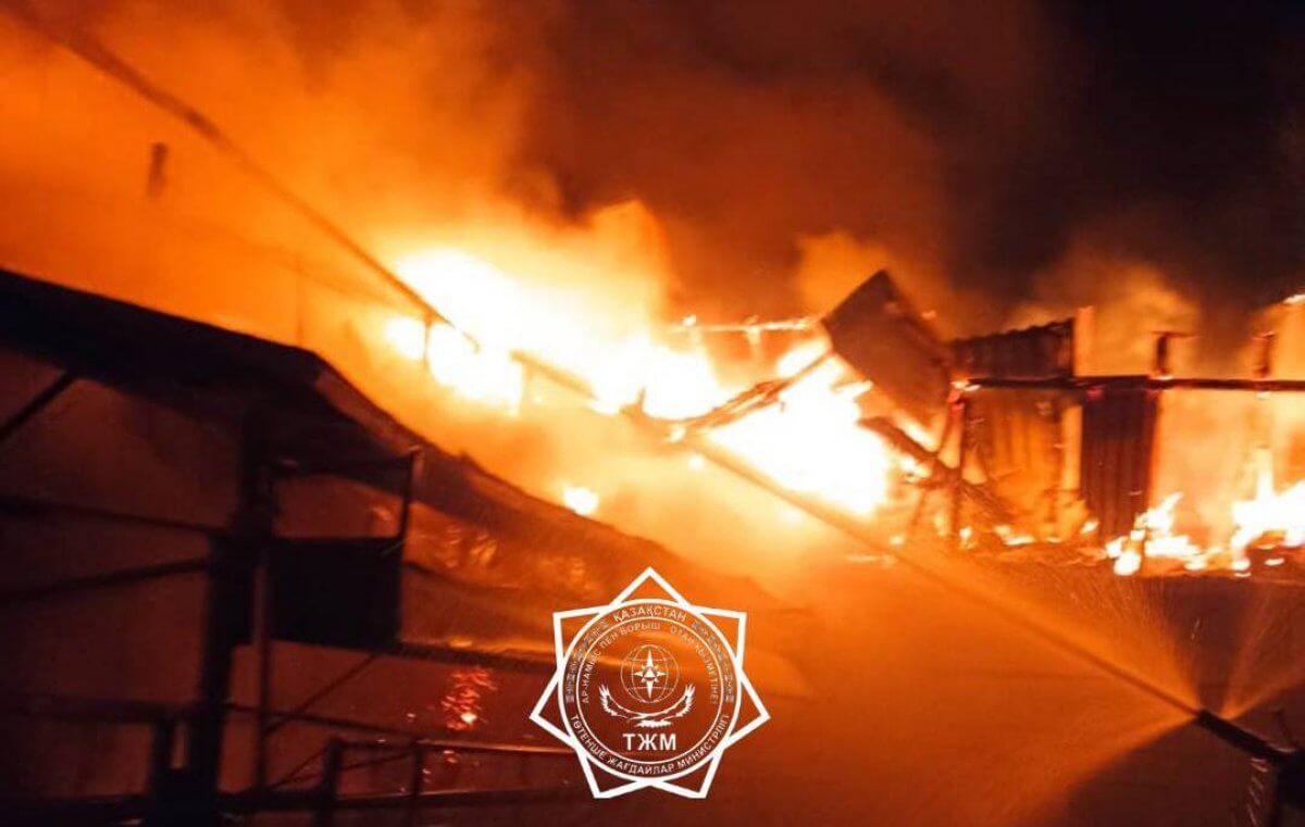 بۇگىن تۇندە ەلىمىزدىڭ ەكى وبلىسىندا ءورت شىقتى