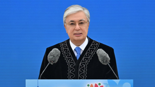 شەت مەملەكەت پرەزيدەنتتەرى قاسىم-جومارت توقاەۆتى مەرەكەمەن قۇتتىقتادى