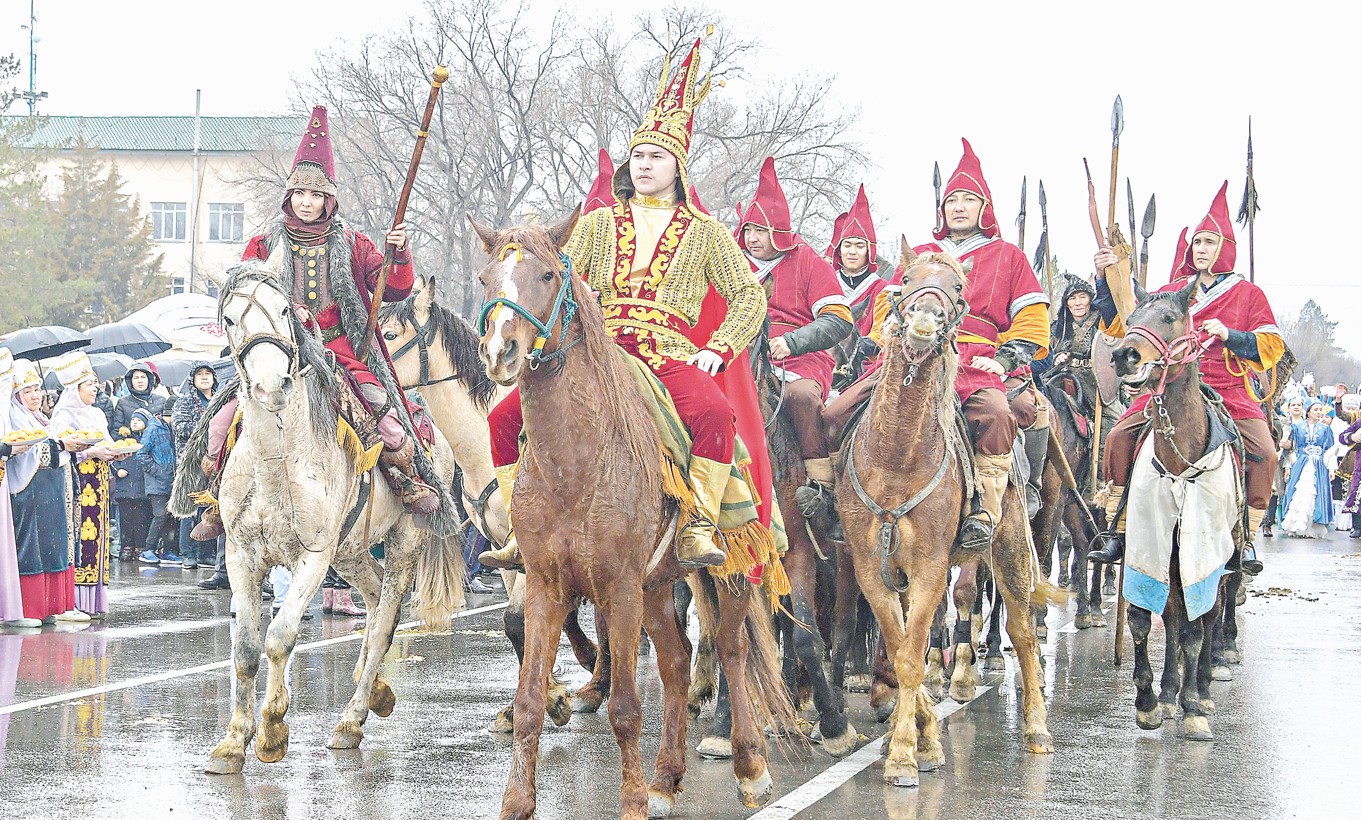 كورىك بەرگەن كوش-كەرۋەن