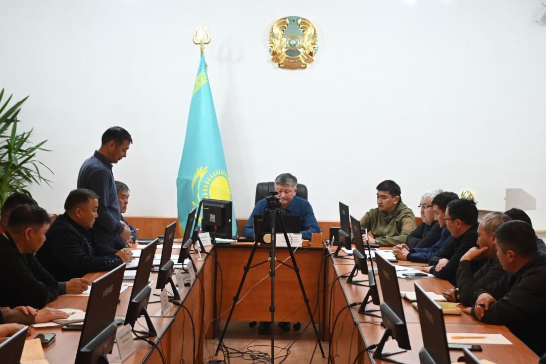 اقسۋات اۋدانىندا توتەنشە جاعداي جاريالاندى