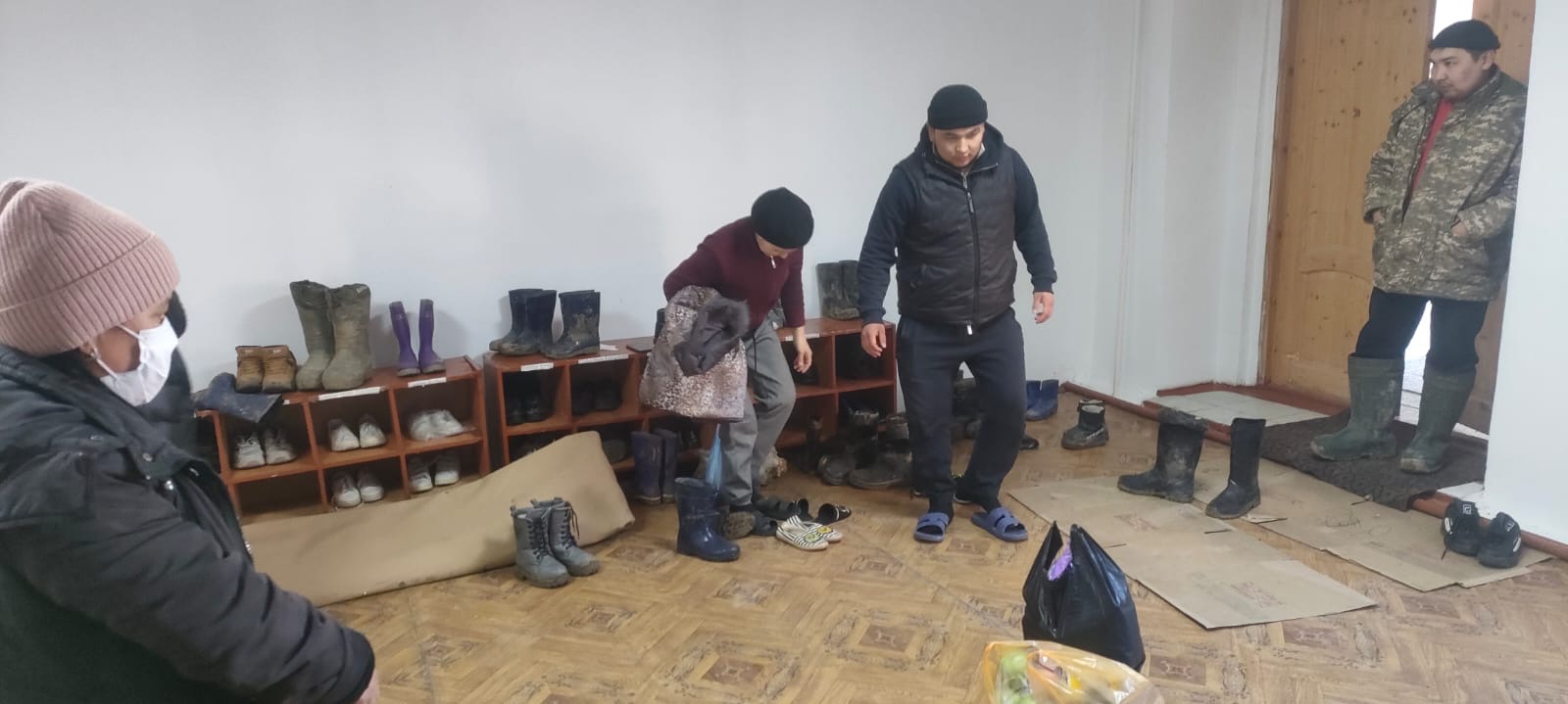 جانگەلدين اۋدانىندا ەكى ەۆاكۋاتسيا ورتالىعى جۇمىس ىستەپ جاتىر