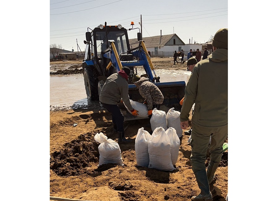 جانگەلدين اۋدانى سۋ تاسقىنىمەن ارپالىسىپ جاتىر