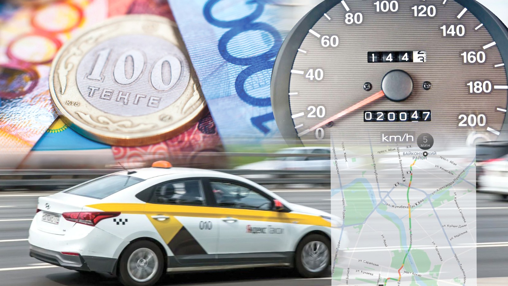 تاكسي ءتاريفى قالاي تىزگىندەلمەك؟