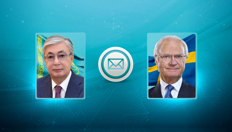 پرەزيدەنت شۆەتسيا كورولىنە قۇتتىقتاۋ جەدەلحاتىن جولدادى