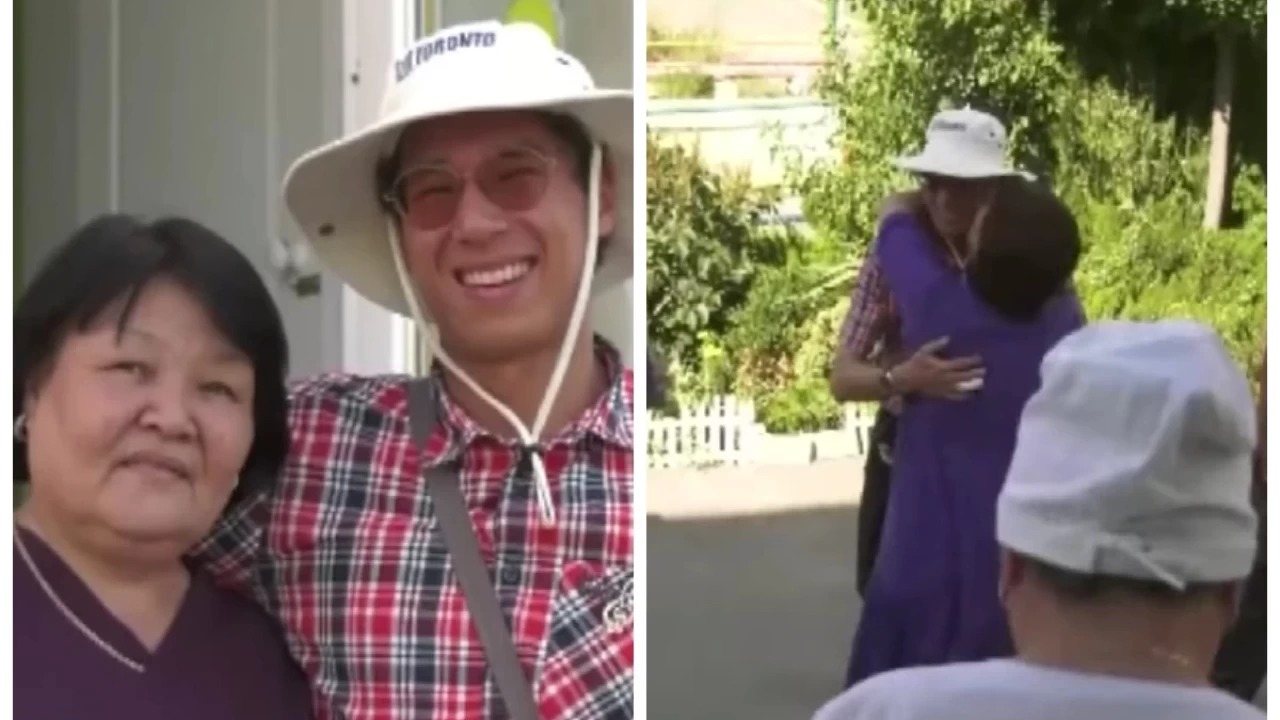 شەتەلدىكتەر اسىراپ العان قازاق بالاسى 17 جىلدان سوڭ ءوز اناسىن تاپتى