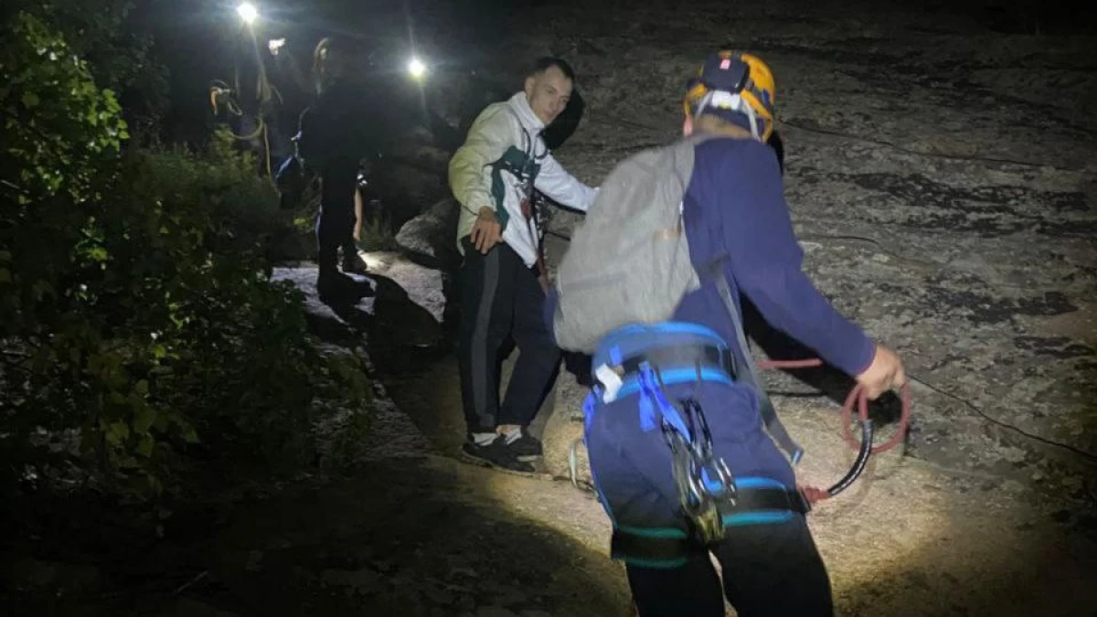 پاۆلودار وبلىسىندا تاۋدان تۇسە الماي قالعان جاستار قۇتقارىلدى