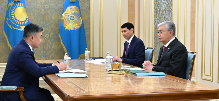 پرەزيدەنت ۇلتتىق بانك توراعاسىن قابىلدادى