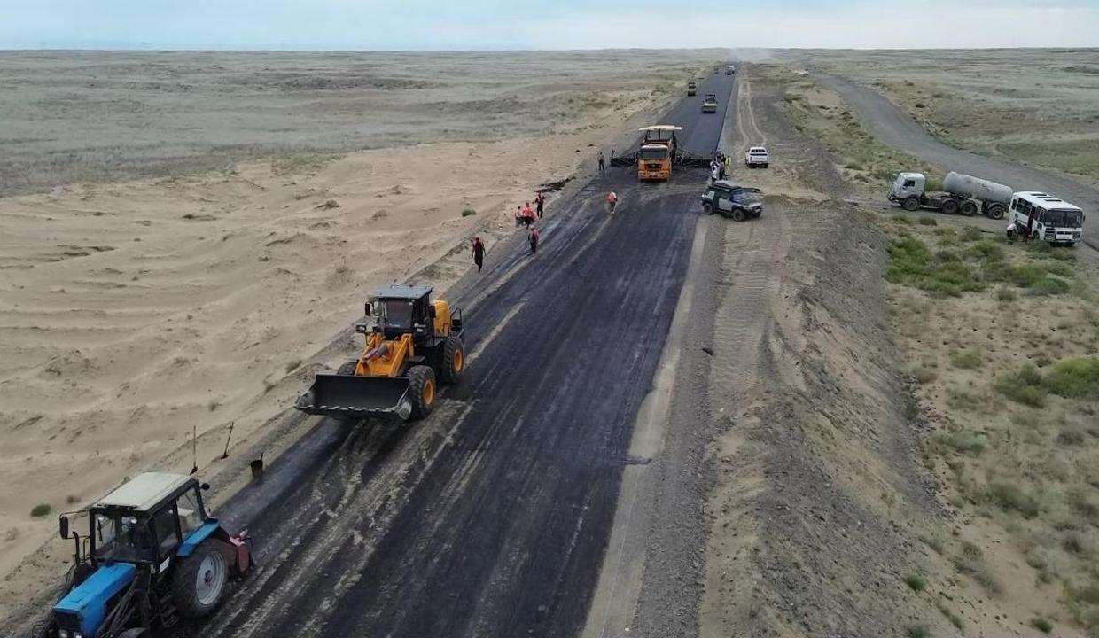  ۇلىتاۋ وبلىسىنىڭ جولدارىن جوندەۋگە ەكى جىلدا 30 ملرد تەڭگە جۇمسالعان