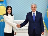 مەملەكەت باسشىسى وزبەكستان پرەزيدەنتىنىڭ كومەكشىسىن قابىلدادى