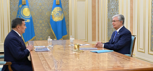 مەملەكەت باسشىسى اقمولا وبلىسىنىڭ اكىمىن قابىلدادى