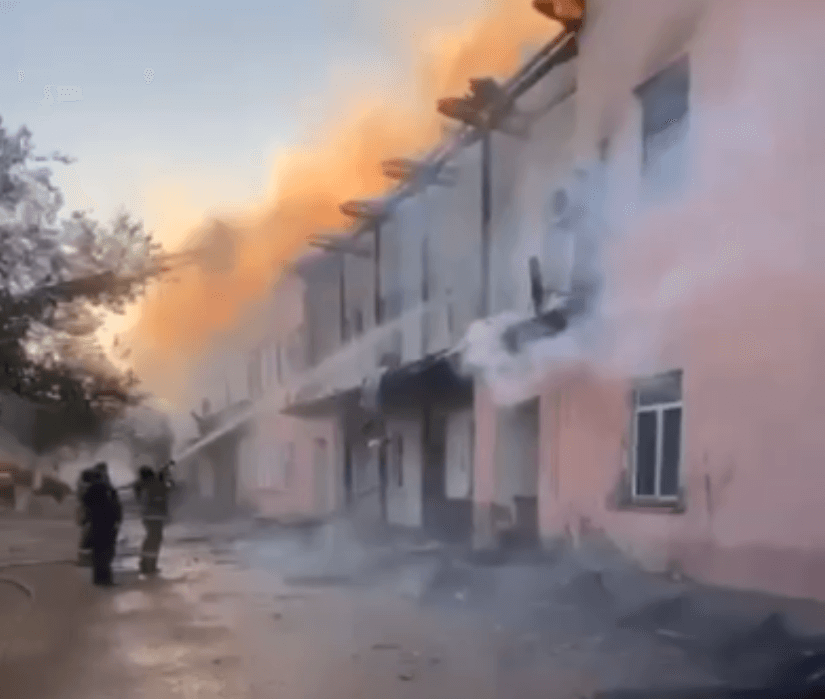 بالقاشتا كوپقاباتتى تۇرعىن ءۇي ورتەندى