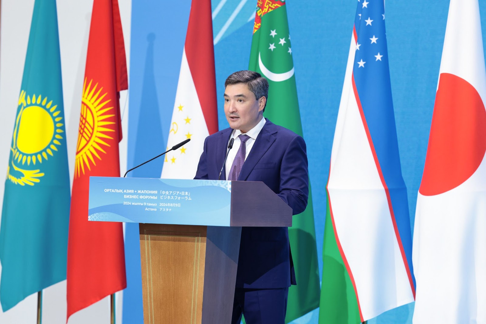 ولجاس بەكتەنوۆ: ورتالىق ازيا ەلدەرى مەن جاپونيا ىنتىماقتاستىقتى كەڭەيتەتىن زور الەۋەتكە يە