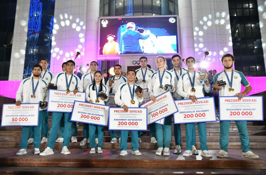 وزبەكستان وليمپيادا جۇلدەگەرلەرىنە قانشا سىياقى تابىستادى