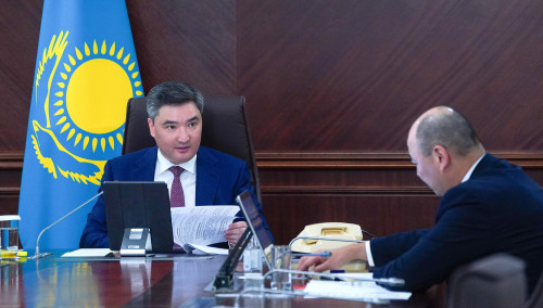 ولجاس بەكتەنوۆ تاسقىن سالدارىن جويۋ جۇمىستارىن ەرتەرەك اياقتاۋدى تاپسىردى