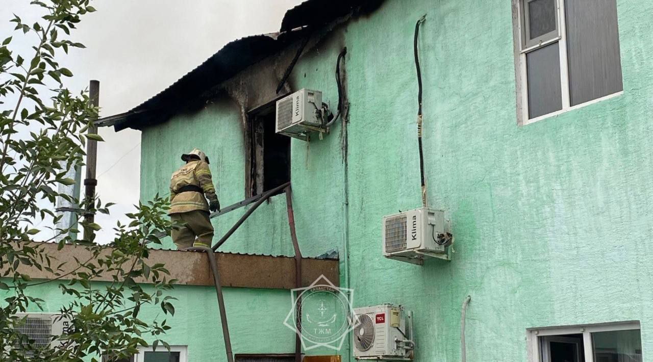 الاكولدە ەكى قاباتتى دەمالىس ۇيىندە ءورت شىقتى