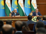 قازاقستان مەن تاجىكستان پرەزيدەنتتەرى باق وكىلدەرى ءۇشىن بريفينگ وتكىزدى
