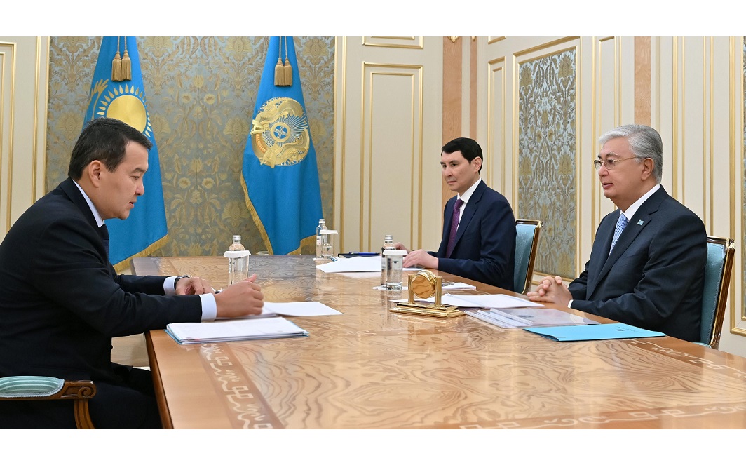 مەملەكەت باسشىسى ءاليحان سمايىلوۆتى قابىلدادى