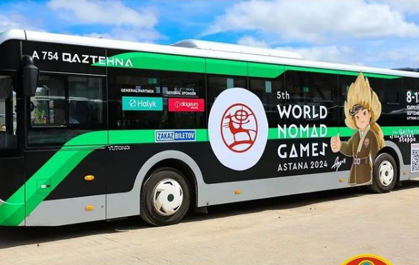 استانادا بىرنەشە اۆتوبۋستىڭ باعىتى وزگەرەدى