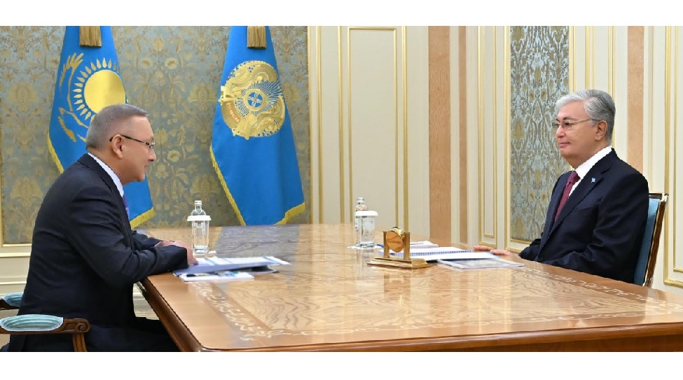 پرەزيدەنت جەتىسۋ وبلىسىنىڭ اكىمى بەيبىت يساباەۆتى قابىلدادى