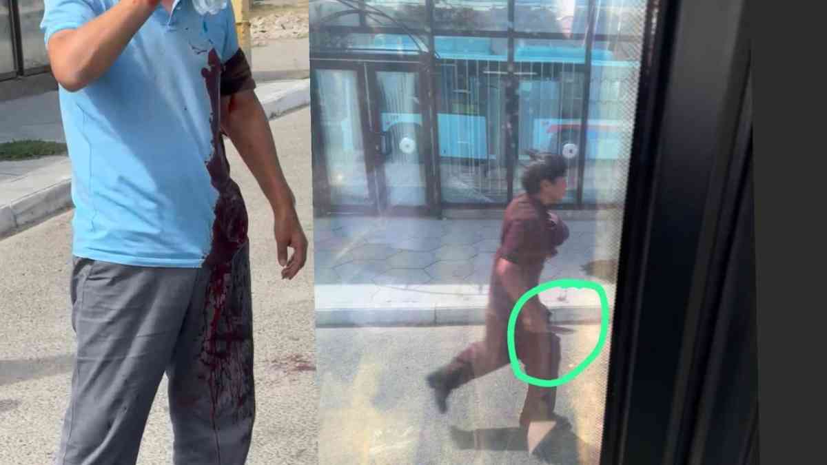 تارازدا جىندىحانادان قاشقان ادام اۆتوبۋس جۇرگىزۋشىسىن پىشاقتاپ كەتتى