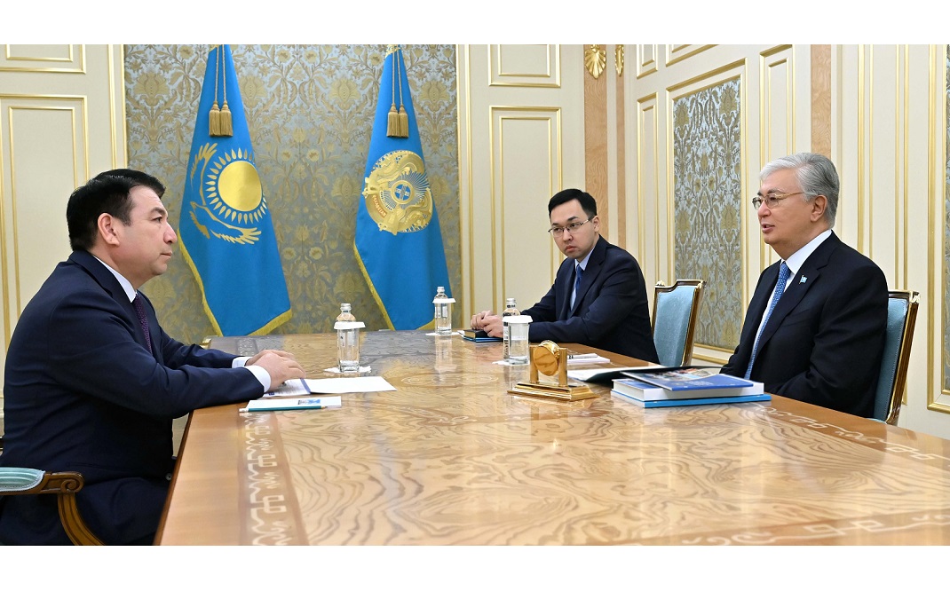 مەملەكەت باسشىسى وقۋ-اعارتۋ ءمينيسترى عاني بەيسەمباەۆتى قابىلدادى