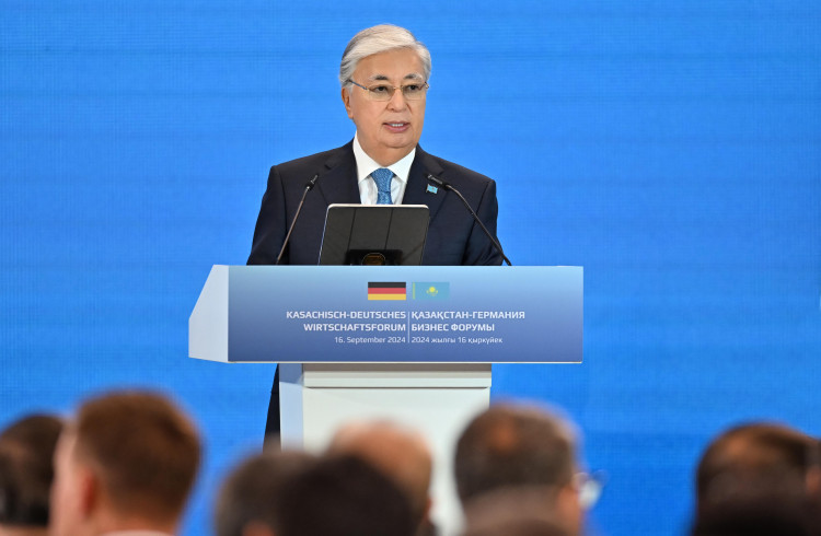 پرەزيدەنت «قازاقستان – گەرمانيا» بيزنەس فورۋمىندا ءسوز سويلەدى