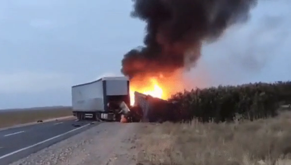 جامبىل وبلىسىندا ءىرى جول اپاتىنان جەتى ادام قازا تاپتى