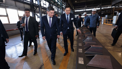 ولجاس بەكتەنوۆ اقتوبە وبلىسىنىڭ دامۋى بارىسىمەن تانىستى