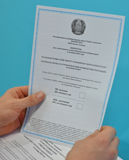 رەفەرەندۋم ناتيجەسى جاريالاندى