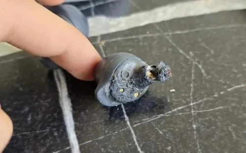 سىمسىز قۇلاققاپ قىزدىڭ قۇلاعىندا تۇرعاندا جارىلعان