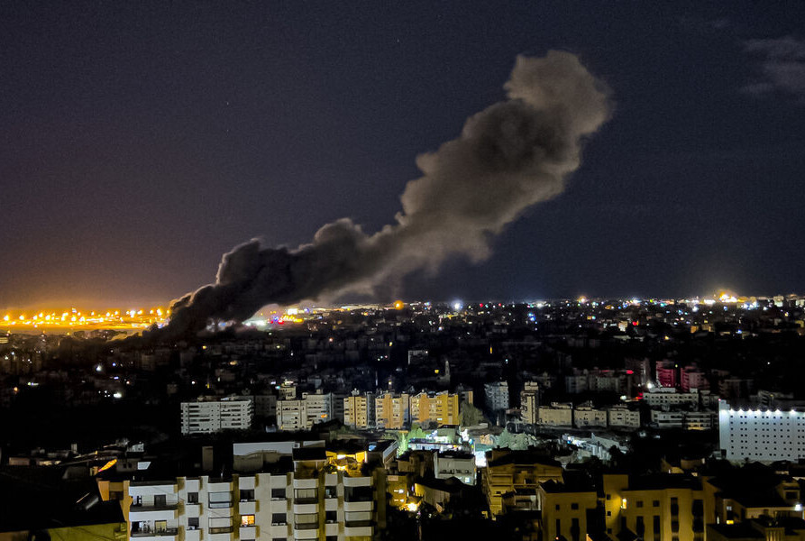 يزرايل اسكەرى بەيرۋتتىڭ وڭتۇستىگىنە شابۋىل جاسادى