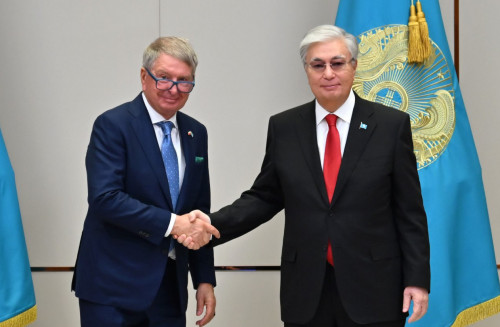 پرەزيدەنت Polpharma كومپانياسى باقىلاۋشىلار كەڭەسىنىڭ توراعاسىمەن كەزدەستى