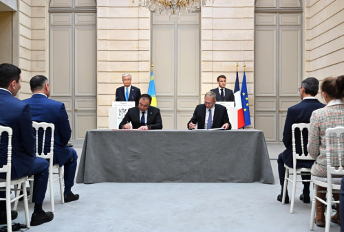 ەكى ەل پرەزيدەنتتەرى بىرلەسكەن دەكلاراتسيا قابىلدادى