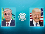 قاسىم-جومارت توقاەۆ دونالد ترامپتى قۇتتىقتادى
