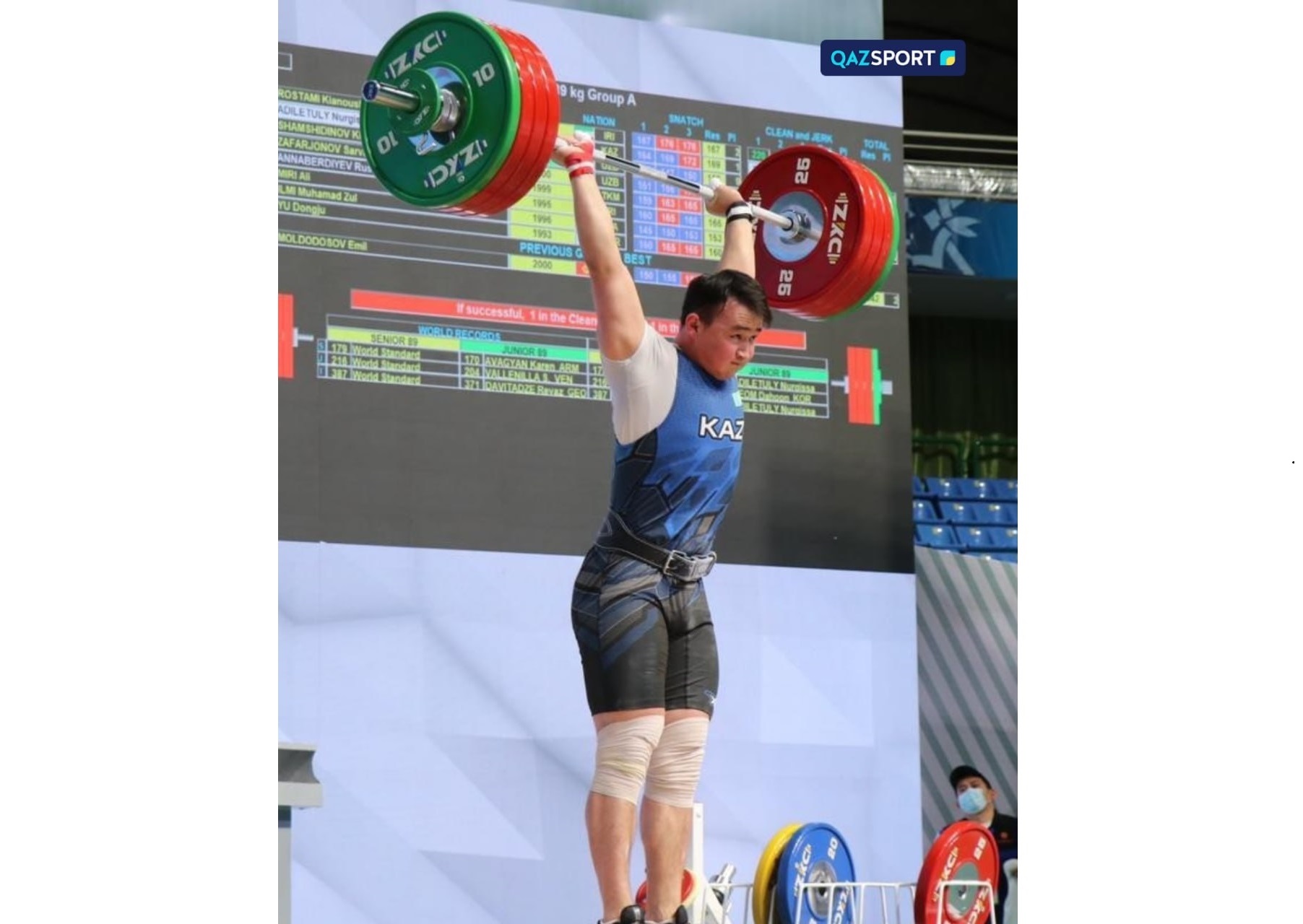 قازاقستان زىلتەمىرشىلەرى الەم چەمپيوناتىنا قاتىسادى