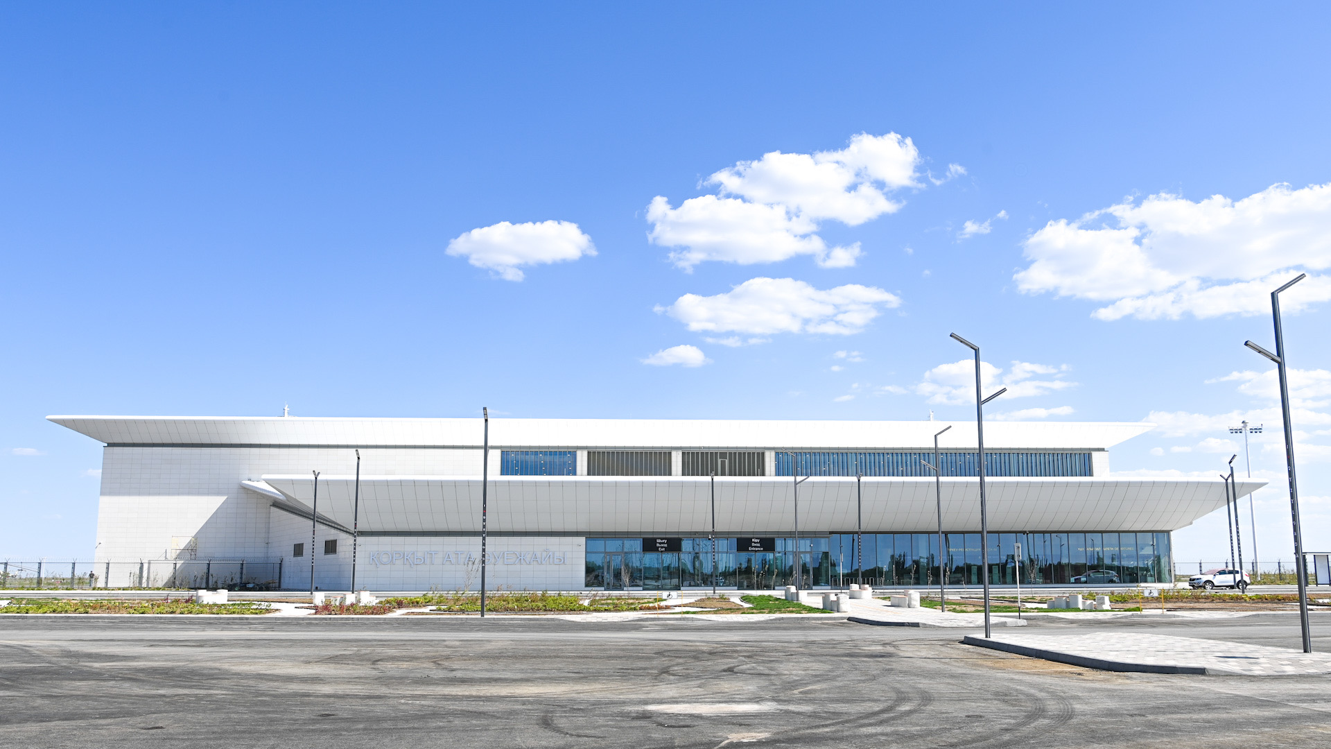 قىزىلوردادا «قورقىت اتا» اۋەجايىنىڭ جاڭا تەرمينالى اشىلدى