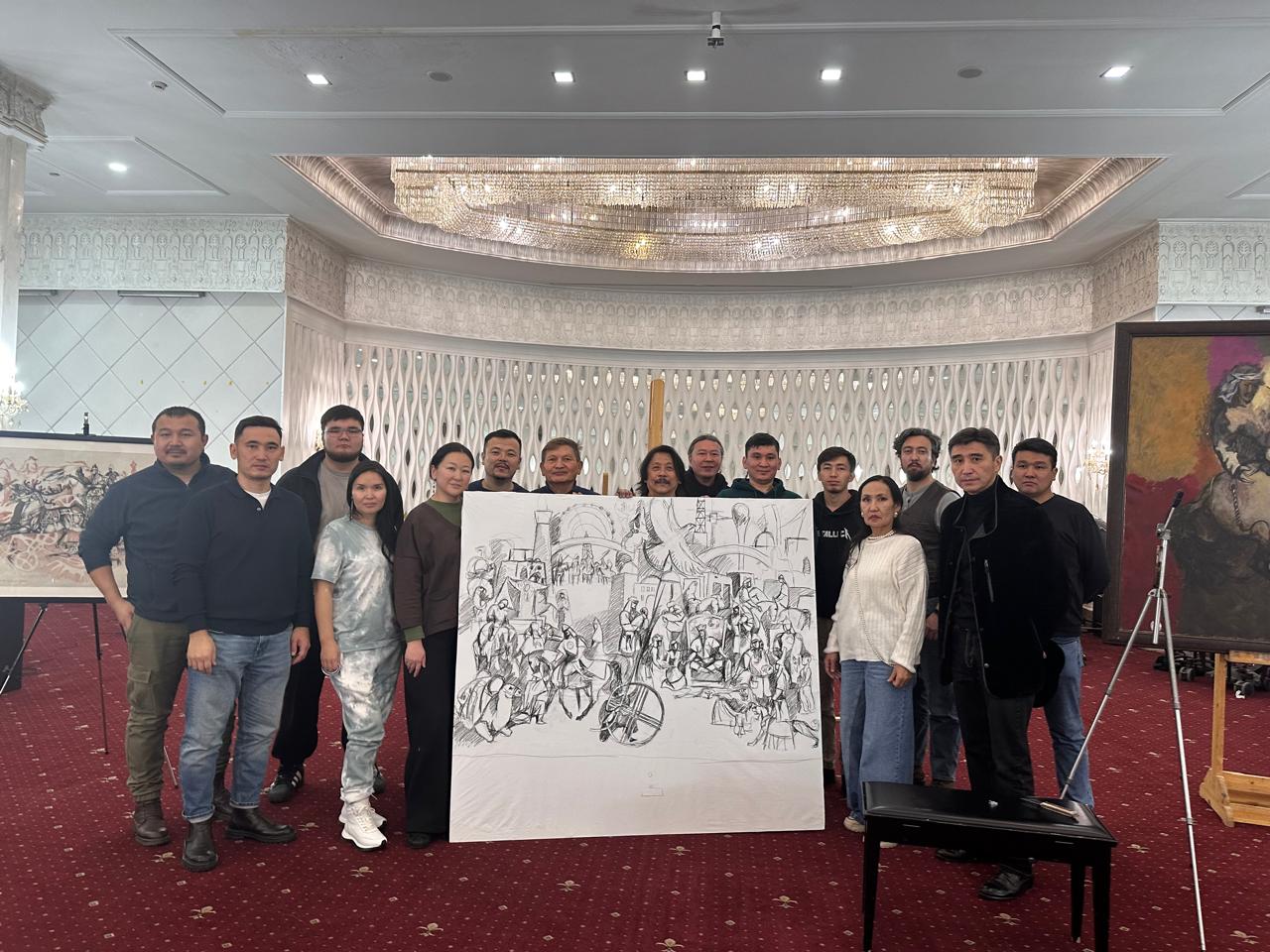 سۋرەتشى سويلەگەن كۇن