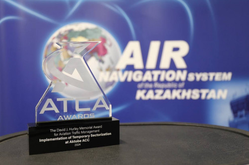 ەلىمىز اۆياتسيا سالاسىنداعى بەدەلدى سىيلىقتىڭ يەگەرى اتاندى