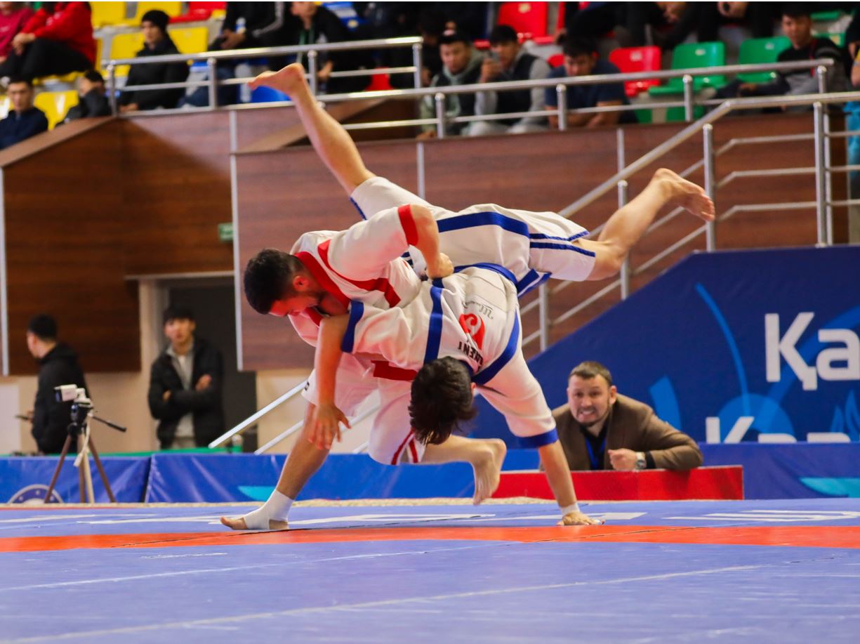 قازاق كۇرەسىنەن ەل چەمپيوناتى مارەسىنە جەتتى