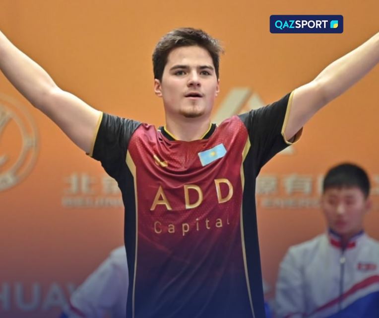 الان قۇرمانعاليەۆ ۇستەل تەننيسىنەن ءۇشىنشى ورىن الدى