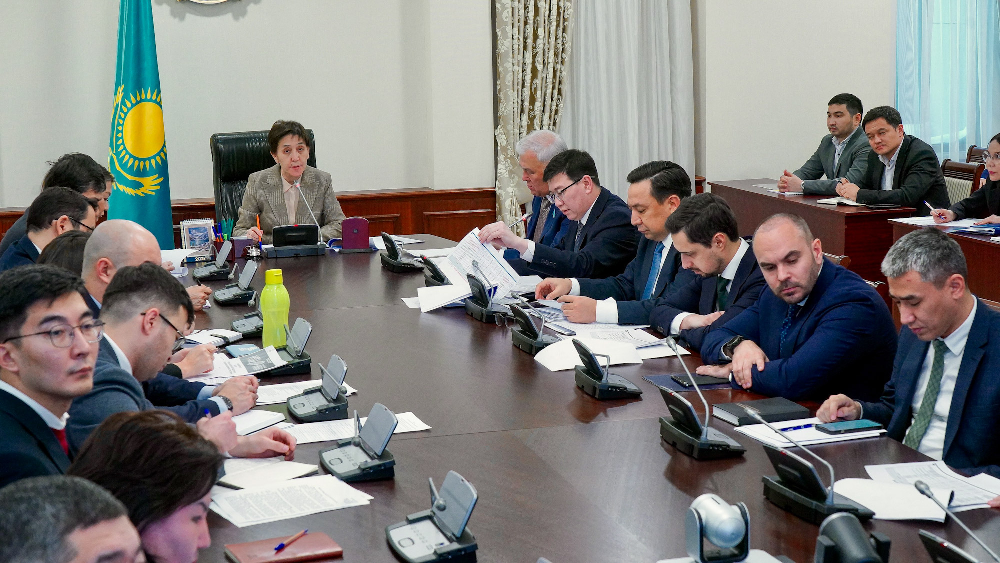 «سەرپىن» باعدارلاماسىنىڭ ىسكە اسىرىلۋ بارىسى تالقىلاندى