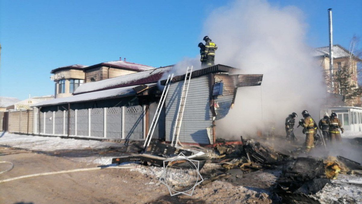 استانا دۇكەندەرىنىڭ بىرىندە گاز باللونى جارىلدى