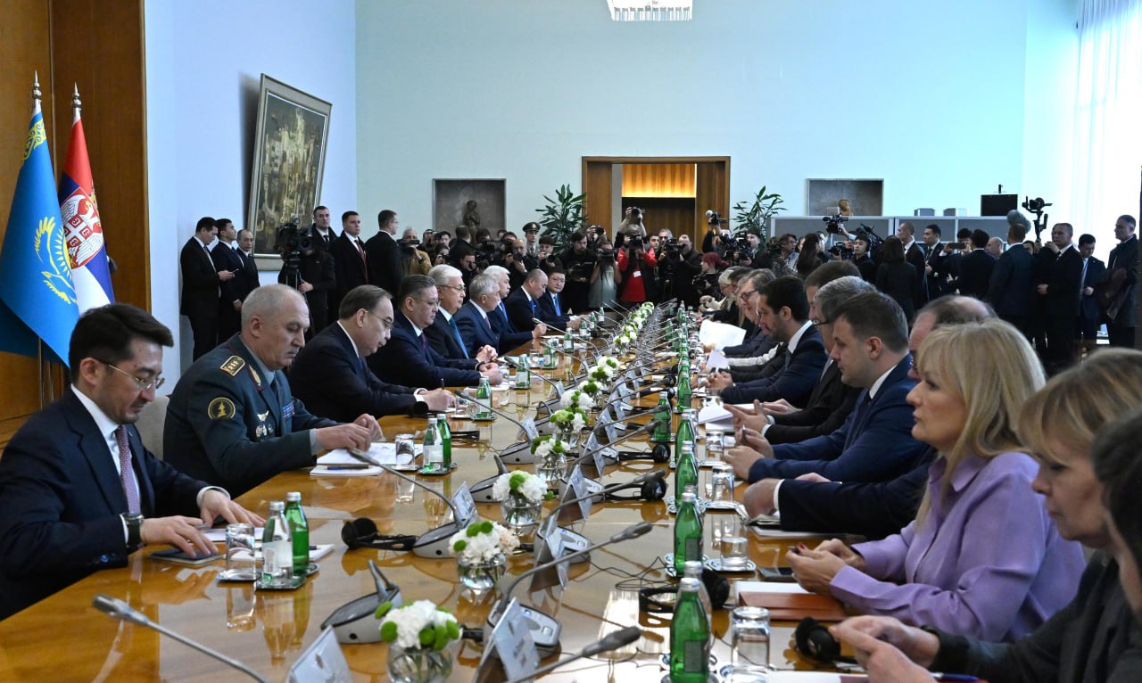 استانا مەن بەلگراد اراسىندا تىكەلەي اۋە رەيستەرىن اشۋ ماسەلەسى تالقىلاندى